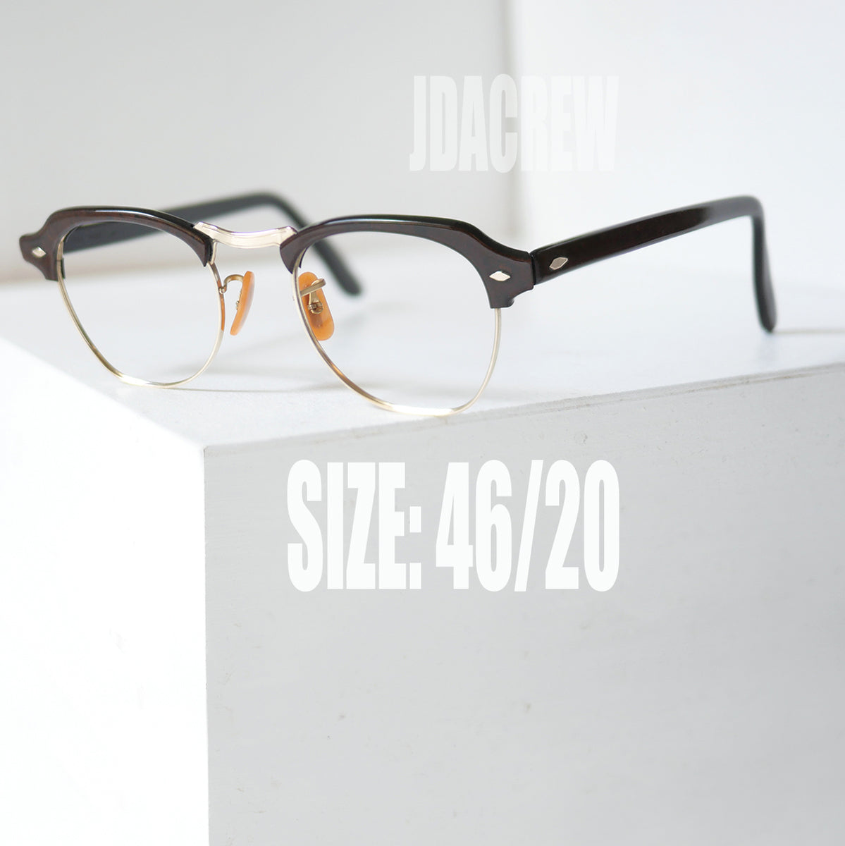 ボシュロム 12KGF B&L ボルリム トフィー 44/20 ヴィンテージメガネ