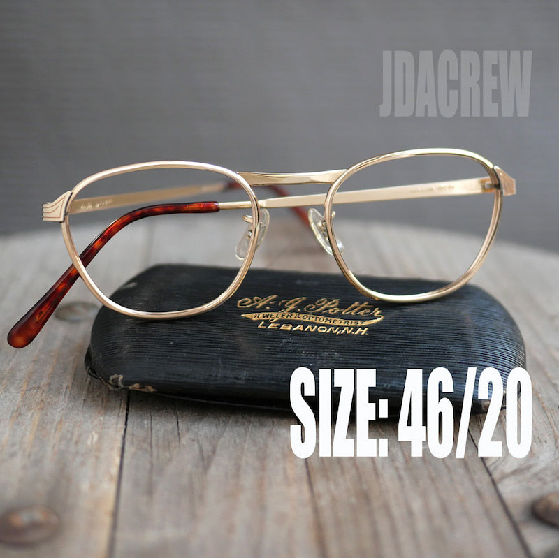 【美品】 12KGF SEIKO SA-2302 度付きメガネ　ヴィンテージ new-jersey-optical-vintage-