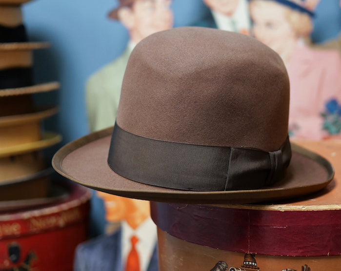 ROYAL STETSON 1950s ステットソン WHIPPET ブラウン ヴィンテージハット