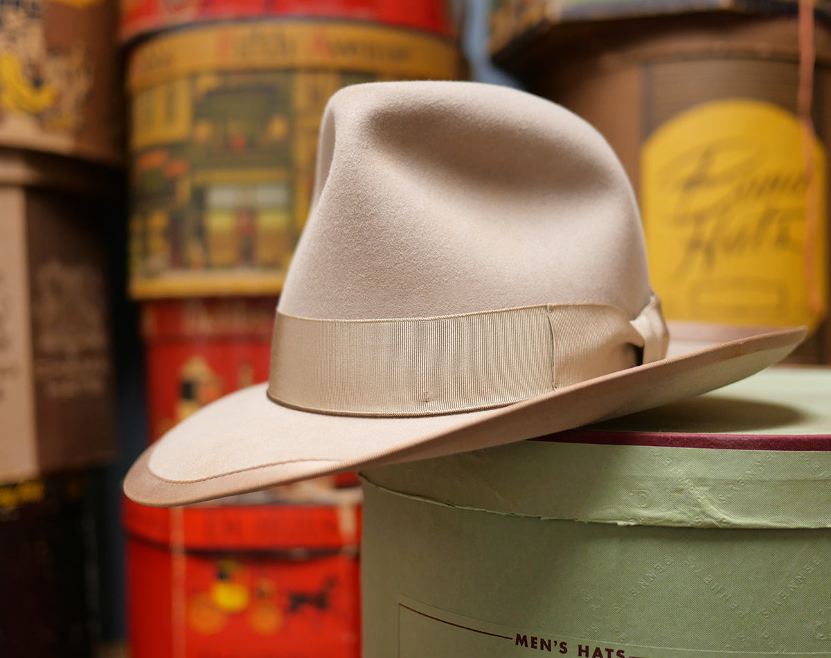 Royal Deluxe Stetson ステットソン STETSONIAN ベージュ (57cm) ヴィンテージハット