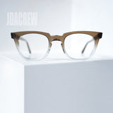 TITMUS Z87 セーフティー ブラウンフェード ホーンリム ヴィンテージメガネ