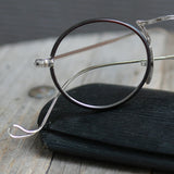 1920年代アメリカンオプティカル製アンティーク眼鏡 CANTERBURY・ホワイトゴールド 10K Pads 39/22 