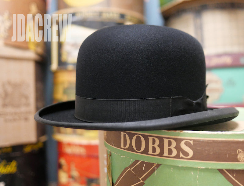 1930年代STETSON × Roger's Peet ボーラーハット ブラック