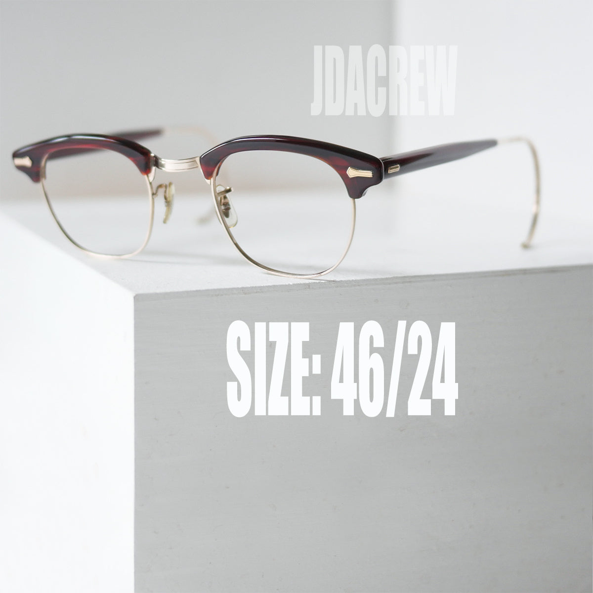 ヴィンテージ Shuron Ronsir シュロン ロンサー 12KGF 金張りメガネ