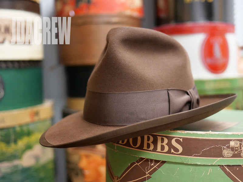 1950s STETSON WHIPPET ヴィンテージフェドラ ハット ブラウン