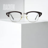 American Optical Z87 1970s Vintage Combination Browline Safety Glasses Made in USA