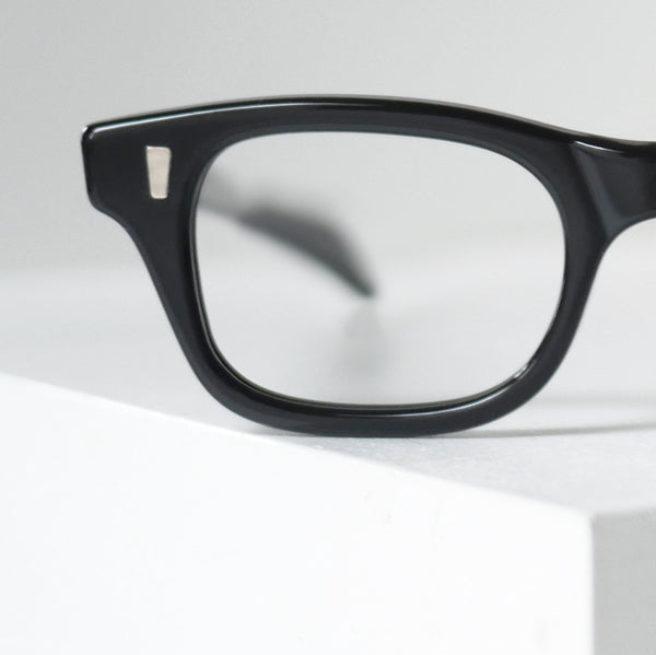 ティモシーシャラメ、ボブディランが着用したメガネ 1960年代 Imperial NEW YOKER ブラック 46/24 デッドストック