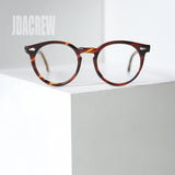 1960年代 Liberty社製 フルヴュー2500 アンバー ホーンリム ヴィンテージ眼鏡 フルリムフレーム USA製 デッドストック