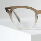 1950年代 アメリカンオプティカル Explorer ホーンリム ウェリントン ブラウンフェード デッドストック