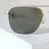 アメリカンオプティカル FG-58 ブリッジ裏にある希少な1/10 12KGF刻印のアップ