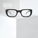 American Optical GARRISON ヴィンテージ眼鏡 1950年代 ダークブラウン ウェリントンフレーム 正面