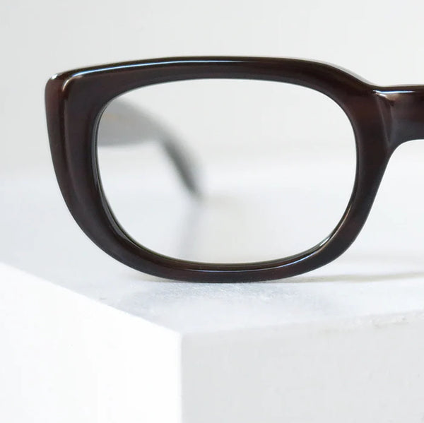 American Optical GARRISON ヴィンテージ眼鏡 1950年代 ダークブラウン ウェリントンフレーム