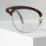 1950〜1960年代 American Optical Influential 12KGF ヴィンテージメガネ ブラウンストーン デッドストック USA製