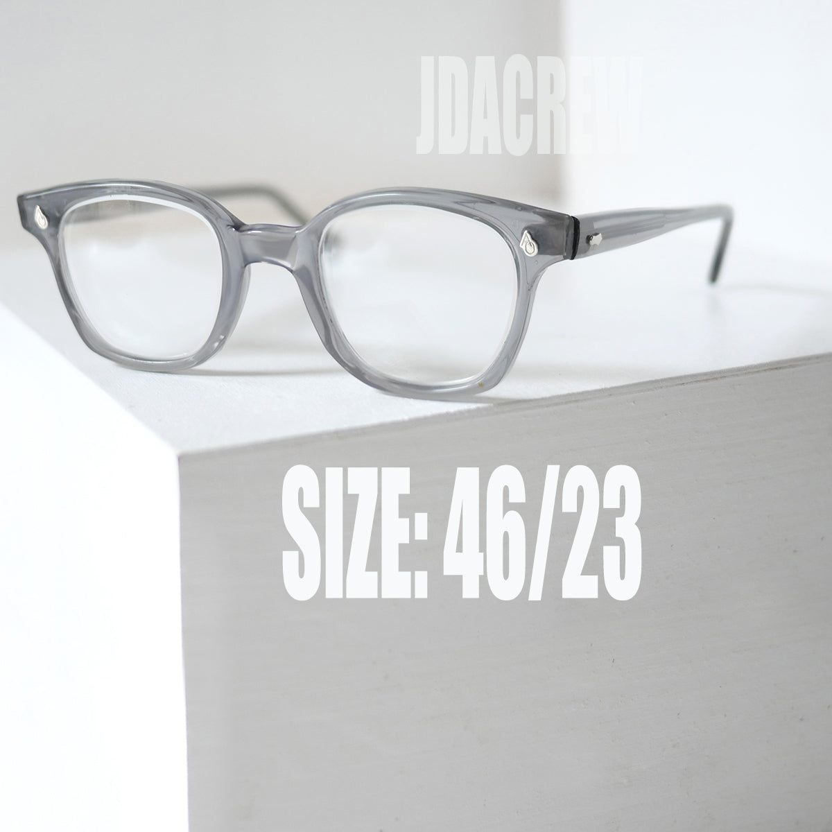アメリカンオプティカルセーフティフルビューラウンド ビンテージ40's○American Optical FUL-VUEサイドガード付き