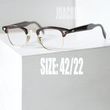 American Optical サーモント 42/22。ローズウッドの12KGFコンビフレーム。1950〜1960年代製、マルコムX愛用モデルのヴィンテージメガネ。デッドストック品。