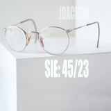 1950-1960年代 American Optical ヴィンテージフルヴューセーフティーメガネ シルバークローム 45/23 デッドストック USA製