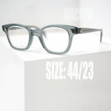 1960年代製アメリカンオプティカル（American Optical）Z87セーフティーグラス（スモークグレー）の側面