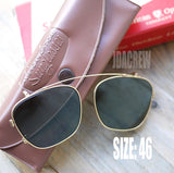 【American Optical】クリップオン・グレー (46) ヴィンテージ DEADSTOCK