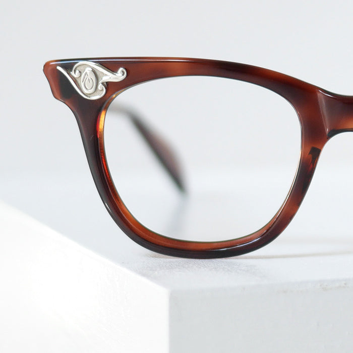 アメリカンオプティカル AO アンバー ヴィンテージメガネ