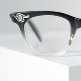 【American Optical】アメリカンオプティカル オーバーサイズリベット・ブラックフェード 44/20  ヴィンテージ