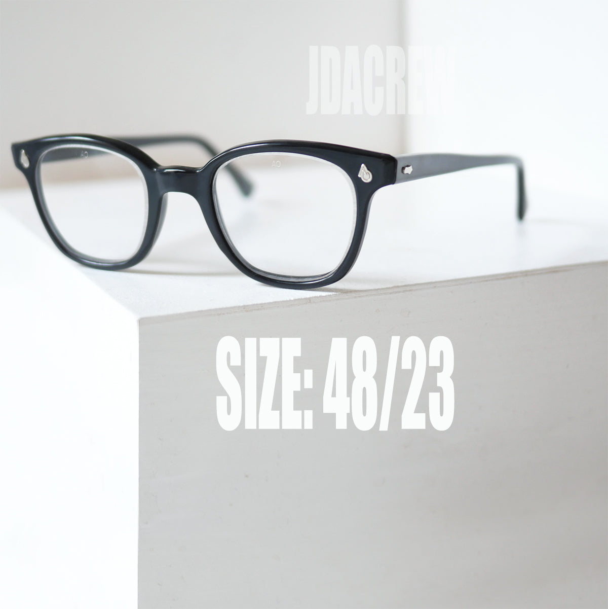 アメリカンオプティカル セーフティー ブラウン ヴィンテージメガネ