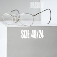【American Optical】アメリカンオプティカル  セーフティー・メタルクローム 48/24 ヴィンテージ