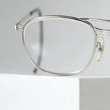 【American Optical】アメリカンオプティカル  セーフティー・メタルクローム 48/24 ヴィンテージ