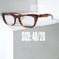 【American Optical】アメリカンオプティカル PhD デミアンバー 48/20 ヴィンテージ