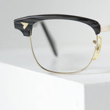 【American Optical】アメリカンオプティカル サーモント ブラウンウッド 46/24 ヴィンテージ