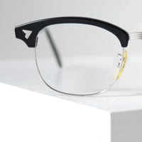 【American Optical】アメリカンオプティカル 12KGF サーモント・ブラック 48/20 ヴィンテージ