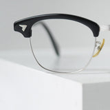 【American Optical】アメリカンオプティカル 12KGF サーモント ・ブラック 46/22 ヴィンテージ