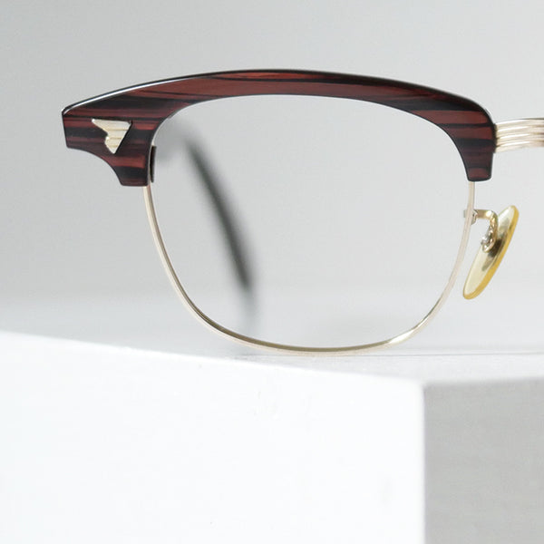 【American Optical】アメリカンオプティカル サーモント 12KGF・ローズウッド 44/20 ヴィンテージ