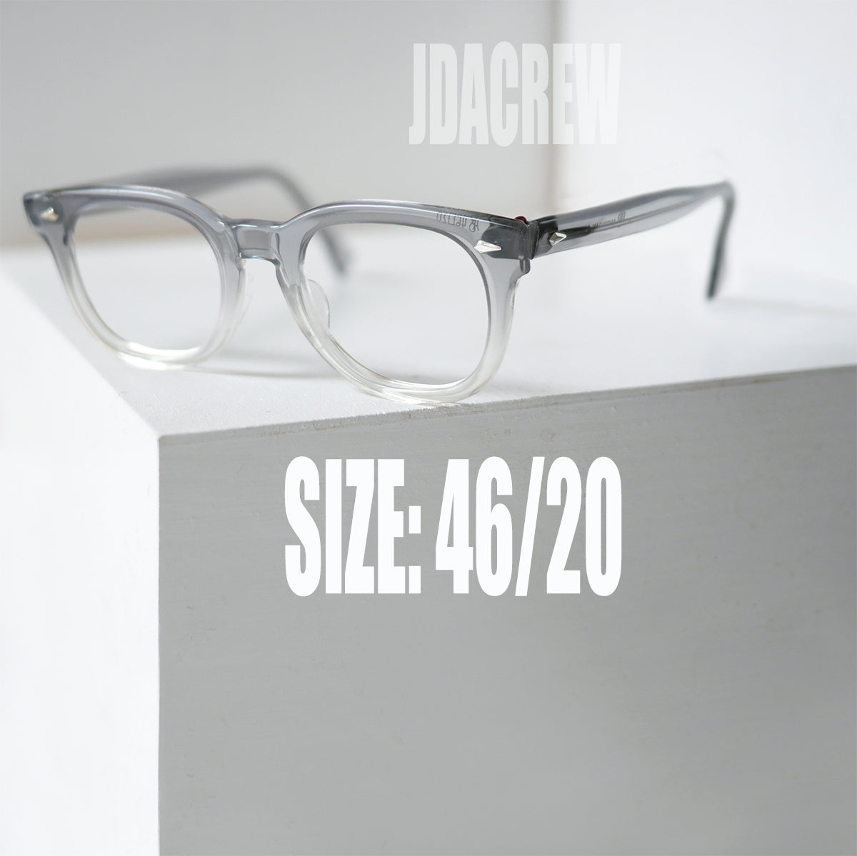 アメリカンオプティカル スタジアム グレー ヴィンテージメガネ