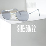 【American Optical】アメリカンオプティカル  セーフティーサングラス・メタルクローム  50/22 ヴィンテージ