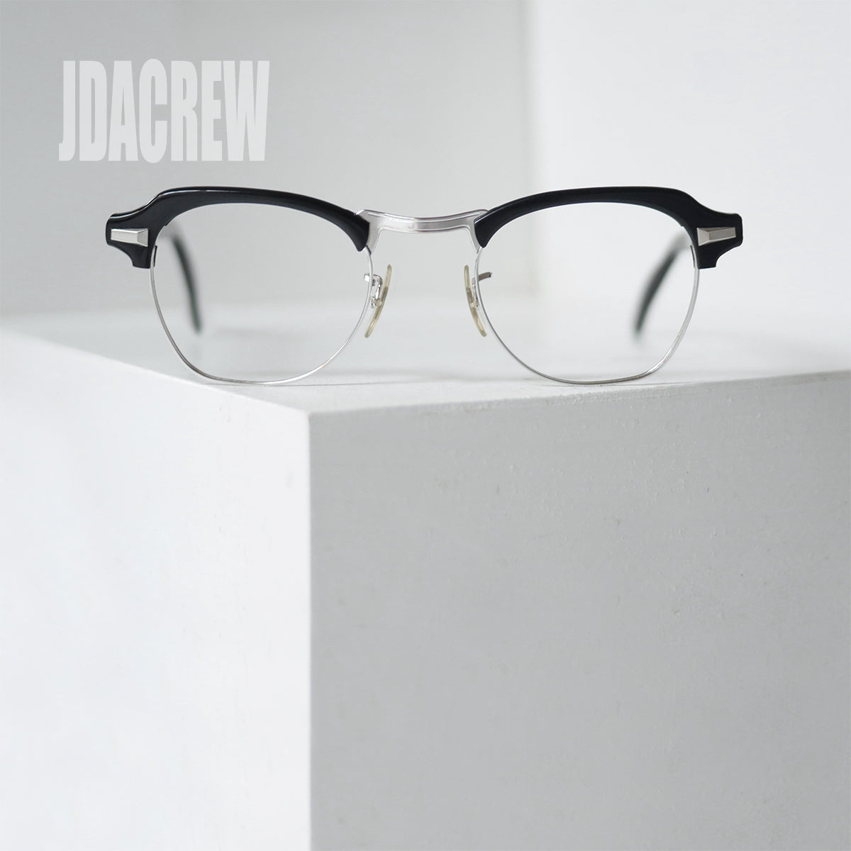B&L ボシュロム ボルリム ブラック ヴィンテージ メガネ JDA
