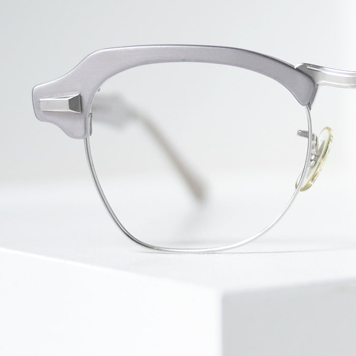 推定50年代 B＆L ブラウンウッド ブローフレーム 1/10 12kgf 超稀少未使用品! 1950's USA ヴィンテージ VICTORY OPTICAL