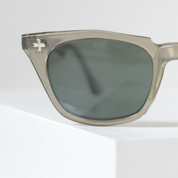 ボシュロム製 Z87 セーフティーグラス 48/22。1960年代ヴィンテージホーンリム眼鏡。デッドストック・アメリカ製