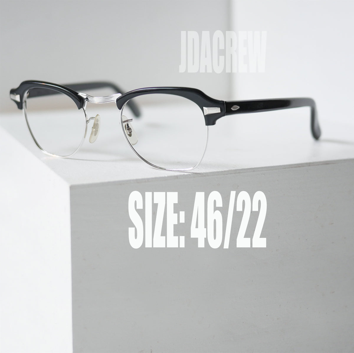 B&L ボシュロム ボルリム ブラック ヴィンテージ メガネ JDA