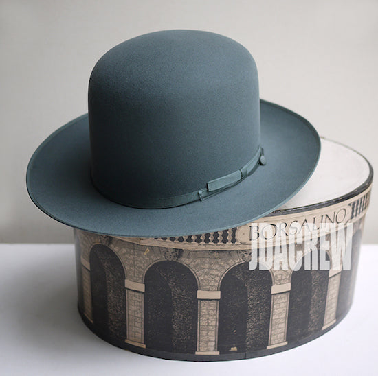 欲しいの Borsalino】ボルサリーノ アレックス モスグリーン ヴィンテージ 帽子