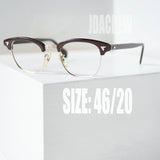 【American Optical】アメリカンオプティカル 12KGF サーモント・ブラウンシルク 46/20 ヴィンテージ