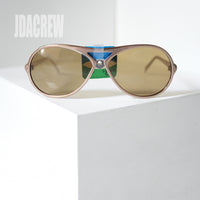 【COOL-RAY】American Optical エイリアンアイ ゴールドクローム 63/14 サングラス ヴィンテージ