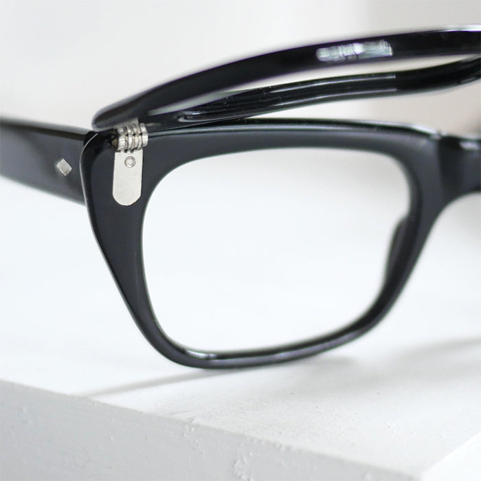 Frame Italy Riviera フリップアップ ブラック ヴィンテージメガネ