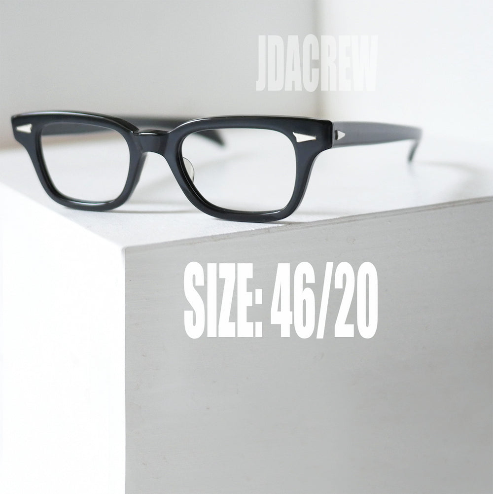 デッドストック】Imperial No.2359 ヴィンテージメガネ ブラック｜1960