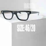 アメリカ製 Imperial 2359 ヴィンテージメガネ 斜めアングル ホーンリムデザイン