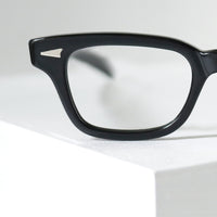 デッドストック】Imperial No.2359 46/22 ブラック ヴィンテージ眼鏡