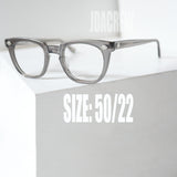 TITMUS Vintage Z87 Hornrim Wellington Eyeglasses Smoke Gray Made in USA