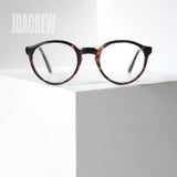 1960年代ヴィンテージメガネ Liberty P5 ボストン型 デミアンバー 50/22 デッドストック品の全体像