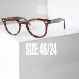 ジョニーデップ愛用 Liberty キーホール ホーンリムウェリントン アンバー 46/24 ヴィンテージメガネ デッドストック アメリカ製 サイド