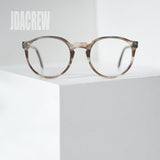 1970年代ヴィンテージ Liberty フルヴュー・レジェンド ボストン眼鏡 デミブラウン 正面全体像