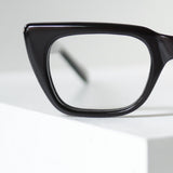 1960年代製Max Wiseman & Co.のヴィンテージメガネLook（ダークブラウン・正面）